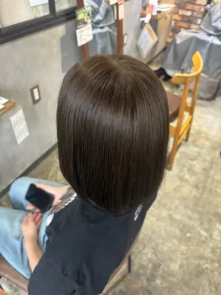 カラー シンドウ チサのヘアスタイル