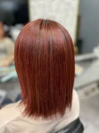 セミロング 篠原 侑作のヘアスタイル