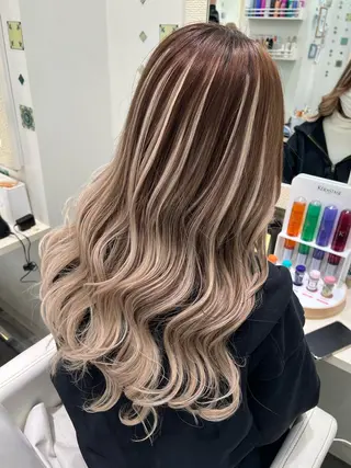 ロング Lapis 池袋店所属・MASHIRO 🩵Lapis池袋店のヘアスタイル