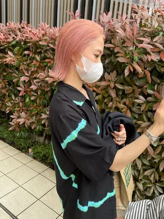 ミディアム カラー PALAN K-Beauty SHINJUKU所属・“ミニモ最高評価獲得 “代表"Kohei"のヘアスタイル