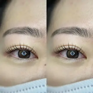 マツエク・マツパ アイブロウ AKANE 🩵のマツエク・マツパデザイン