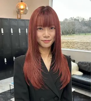 ロング カラー ORGN.所属・二千華 /カラーモデル募集中のヘアスタイル