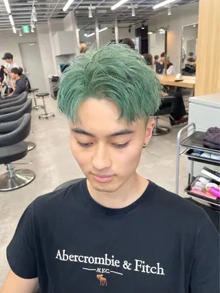 ショート カラー 🍒レイヤーカット/ 暖色カラー🍒のヘアスタイル