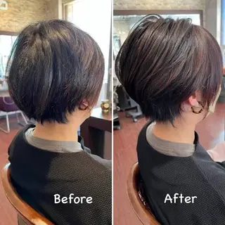 カラー 人気No.1 河原田のヘアスタイル