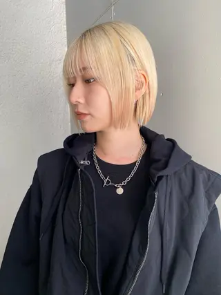 ミディアム カラー yiye 青山所属・無料カットモデル募集 🌱ひょうがのヘアスタイル