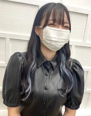 ロング カラー ケアブリーチ /髪質 改善/古橋圭史郎のヘアスタイル