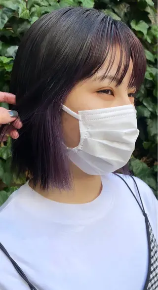 カラー 綾香 /透明感カラーのヘアスタイル