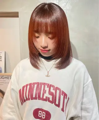 ミディアム カラー カノン/アニメ漫画 好き美容師︎💕︎︎のヘアスタイル