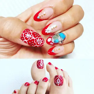 ネイル MiRanda Nail所属・MiRanda 保坂 舞のネイルデザイン