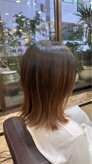 ショート 縮毛矯正&髪質改善/ きょうの🐺のヘアスタイル