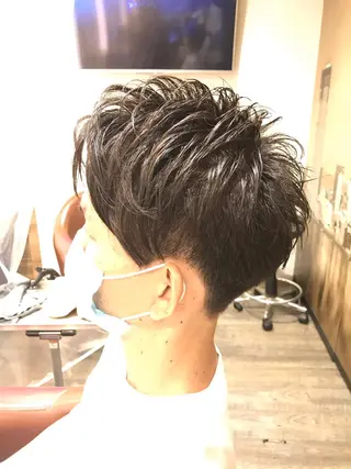 ショート メンズ 12月限定クーポン 💕大量更新ブリーチのヘアスタイル