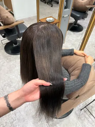 カラー 透明感カラー/ダブル カラー/MAI🎀のヘアスタイル