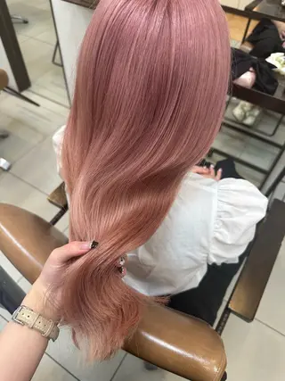 ロング カラー ヘアアレンジ Cloe 梅田所属・🌼北口 絢🌼のヘアスタイル