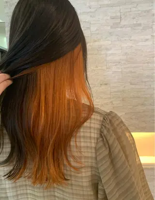 ロング SUNS by TRUNK所属・✄折橋 彩花🐶🍑のヘアスタイル