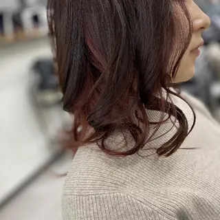 ミディアム カラー 似合わせ小顔カット 🌟神谷 ヨシタカのヘアスタイル