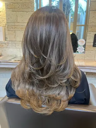 セミロング 小塚 和眞のヘアスタイル