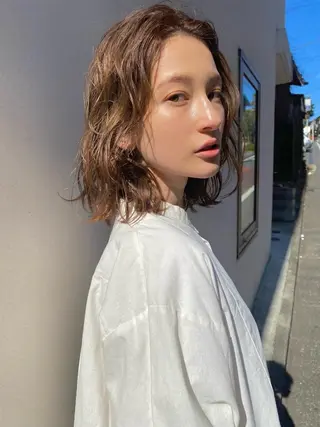 ショート カラー パーマ ヘアアレンジ メンズ キッズ ネイル マツエク・マツパ アイブロウ 🧼柴田 健太郎🧼のヘアスタイル