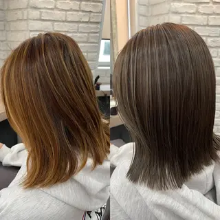 ミディアム カラー ニューモヘア所属・【マンツーマン接客】 ✂︎🟡酒井司🟡のヘアスタイル