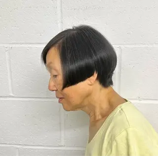 ショート 🫧RYOグレージュ /透け感カラー🫧のヘアスタイル