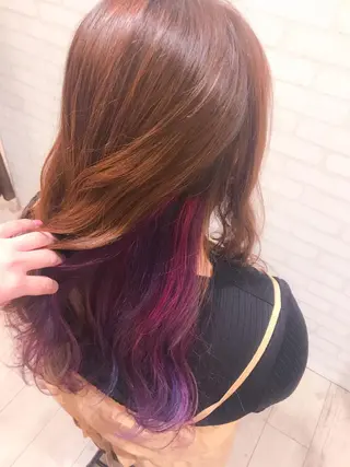 カラー 山本 鮎里のマツエク・マツパデザイン