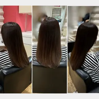 ロング カラー カラーダメージが艶々 『ケア特化店』KONのヘアスタイル