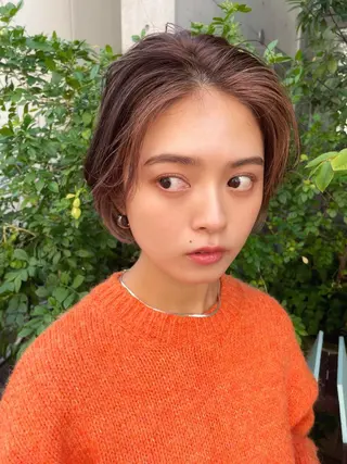 ショート カラー STUD hairsalon所属・STUD YUKIのヘアスタイル