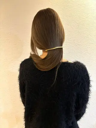 セミロング 韓国/透明感 riToのヘアスタイル