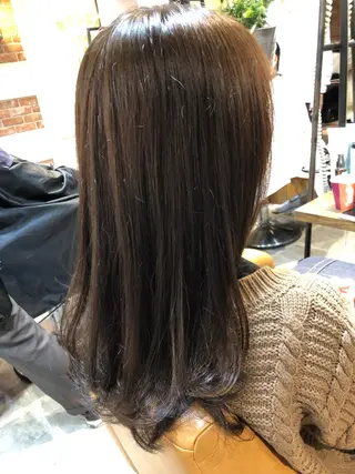 ロング 髪質改善縮毛矯正 リピートNo.1米倉のヘアスタイル