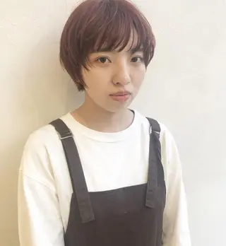 ショート カラー nakahara madokaのヘアスタイル