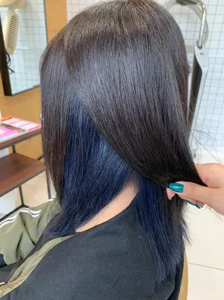 カラー ミディアム ルクール柏崎店　山岸 亜依瑠のヘアスタイル