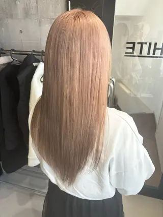 ロング カラー _white【京橋店】所属・_WHITE / KENTOのヘアスタイル