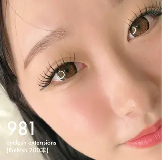 マツエク・マツパ 981所属・981 KURUMIのマツエク・マツパデザイン