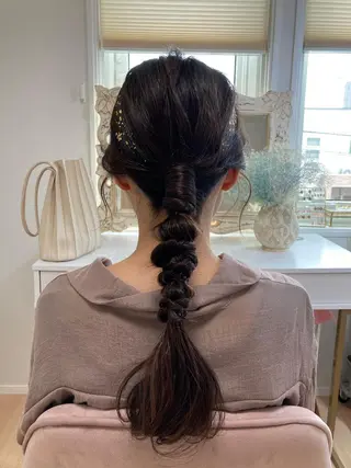 ヘアアレンジ private salon G所属・goto yoshikoのヘアスタイル