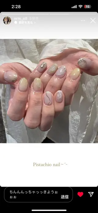 ネイル mochi.所属・mochi. nail🌿のネイルデザイン