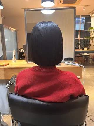 ショート カラー パーマ ヘアアレンジ メンズ 🫧ブリーチ/ボブ /メンズ/🫧RENのヘアスタイル