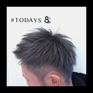 ショート カラー メンズ 及川シゲル 髪質改善講師のヘアスタイル