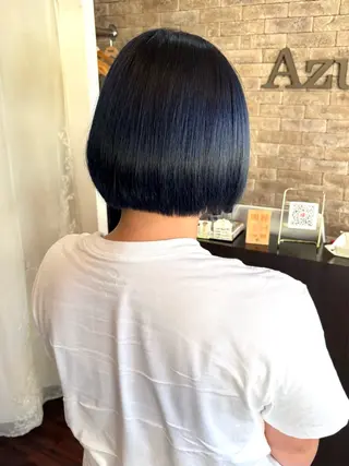 ショート カラー 𝒌𝒚𝒐𝒌𝒂 🍀のヘアスタイル