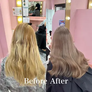 ロング カラー 🪞ダメージレス艶 🪞れいのヘアスタイル