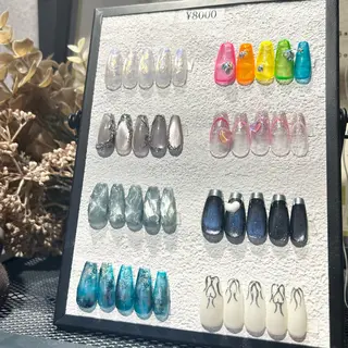 ネイル she nail studio所属・パラジェル/スカルプ salonOerbaのネイルデザイン