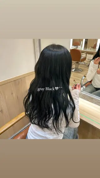 ロング カラー 顔周りレイヤーカット /髪質改善/ゆう🤍のヘアスタイル