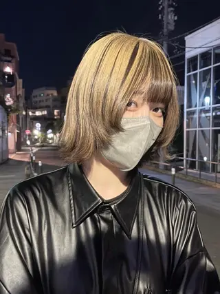 ショート カラー ヘアアレンジ 柔らかカラー/ レイヤーYUTO🧋のヘアスタイル