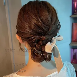 ヘアアレンジ charm《銀座》 ヘアセット/縮毛矯正のヘアスタイル