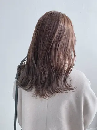 セミロング Nicoru*所属・園田 綾佳のヘアスタイル