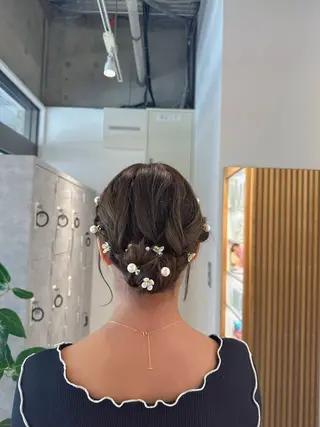 ヘアアレンジ デザインカットカラー /🍓MITO🍓のヘアスタイル