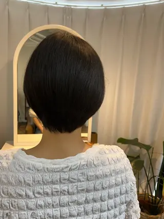 ショート ✨9月カットモデル 募集中✨河本玲奈✨のヘアスタイル