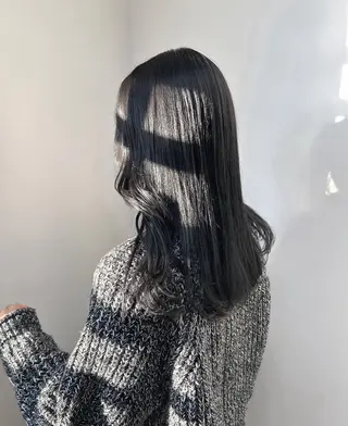 ミディアム カラー 伶風/デザインカット /ボブ/透明感カラーのヘアスタイル