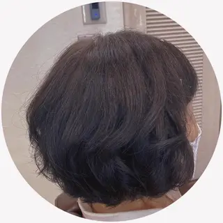 ミディアム 竹内 秀美のヘアスタイル