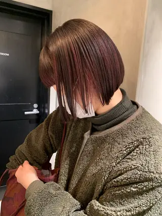 ショート カラー アンニュイヘア🪽 ayumiのヘアスタイル
