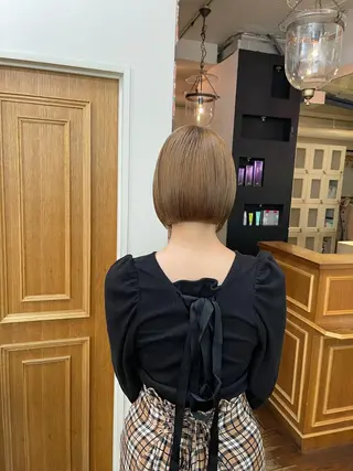 ショート カラー メイクス表参道所属・ショート/ボブ 矢野湧也のヘアスタイル