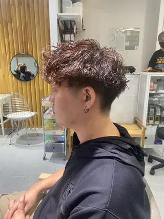 パーマ メンズ 🇰🇷韓国風カット 🇰🇷　鈴木海斗のヘアスタイル